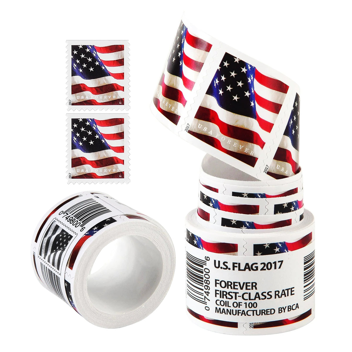 2017 USA Flag Forever Postage Stamps
